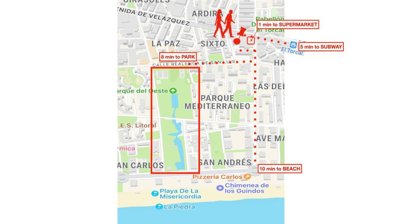 Апартаменты Acogedor Y Bien Situado P6 Малага Экстерьер фото